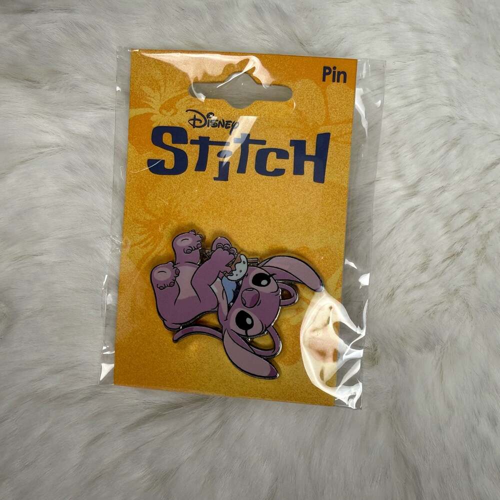 Disney Lilo & Stitch Angel with Ice Cream Enamel Pin
